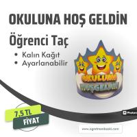 Okula Hoş Geldin Tacı